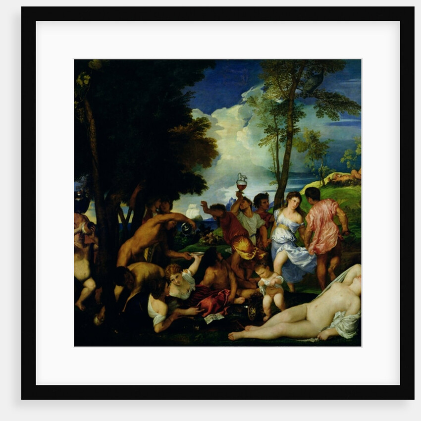 The Andrians, c.1523-34 by Titian
