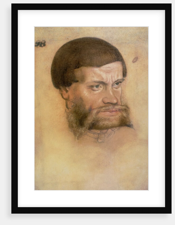 Portrait thought to be of John the Steadfast, Elector of Saxony by Lucas the Elder Cranach
