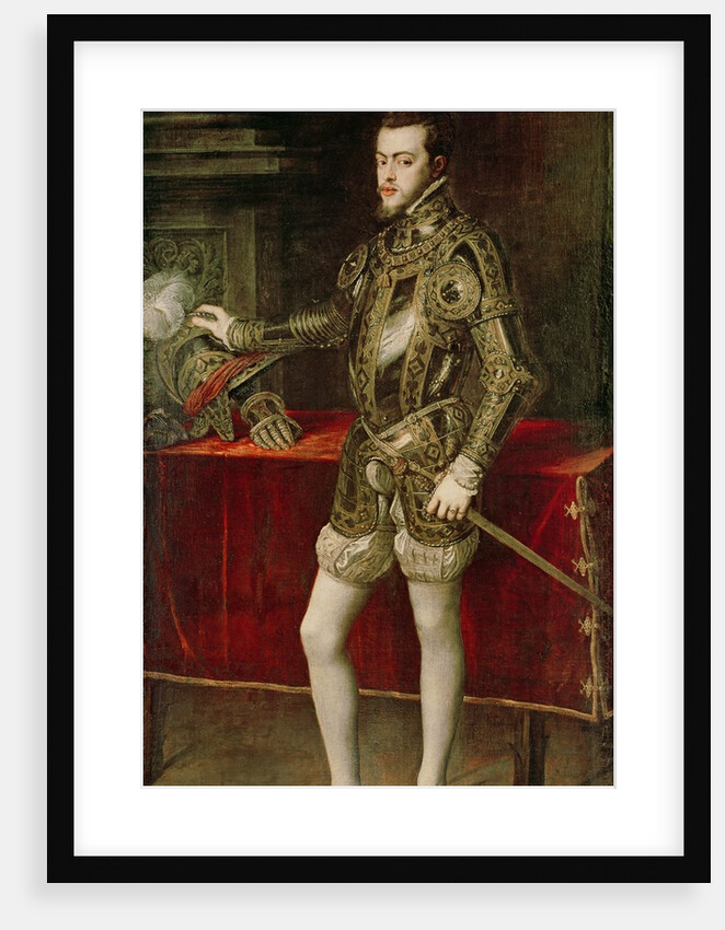 King Philip II 1550 by Titian