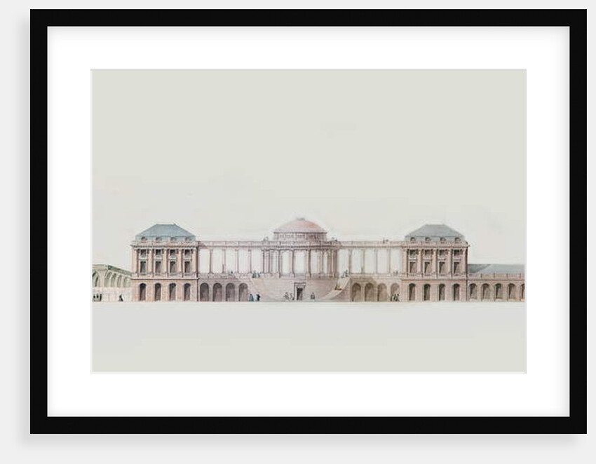 First design for the Chateau du Bouilh, Saint Andre de Cubzac, Aquitaine, c.1787 by Victor Louis