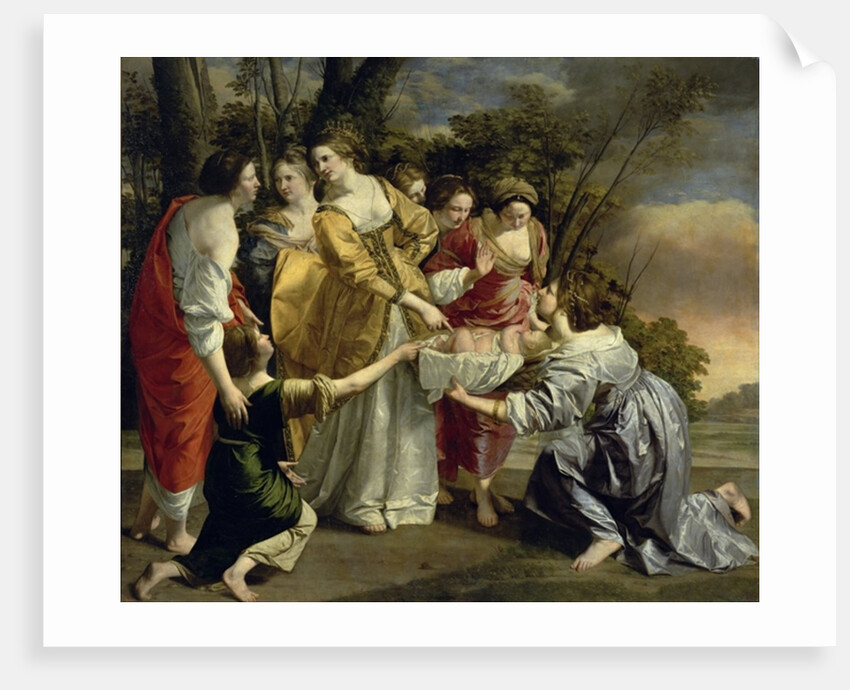 Moses Rescued from the Nile, c.1630 by Orazio Gentileschi