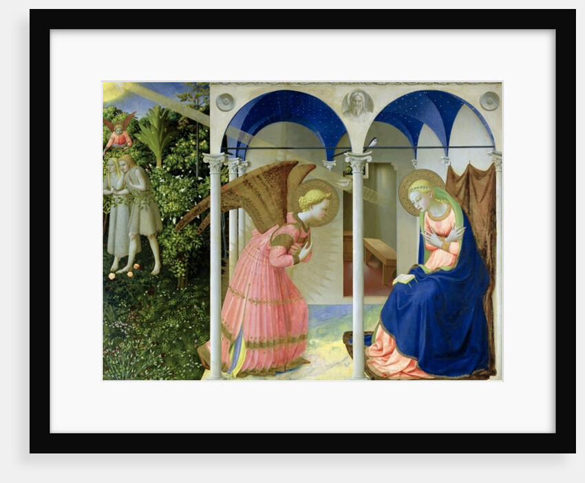 The Annunciation, 1426 by Fra Angelico