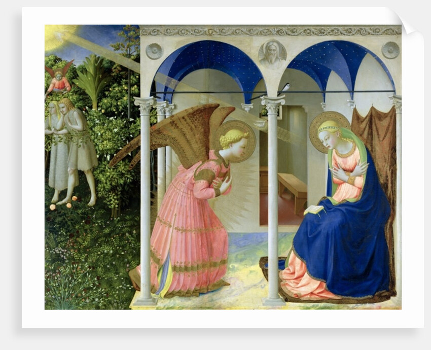 The Annunciation, 1426 by Fra Angelico