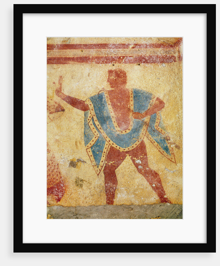 Dancer with a green tunic by Etruscan