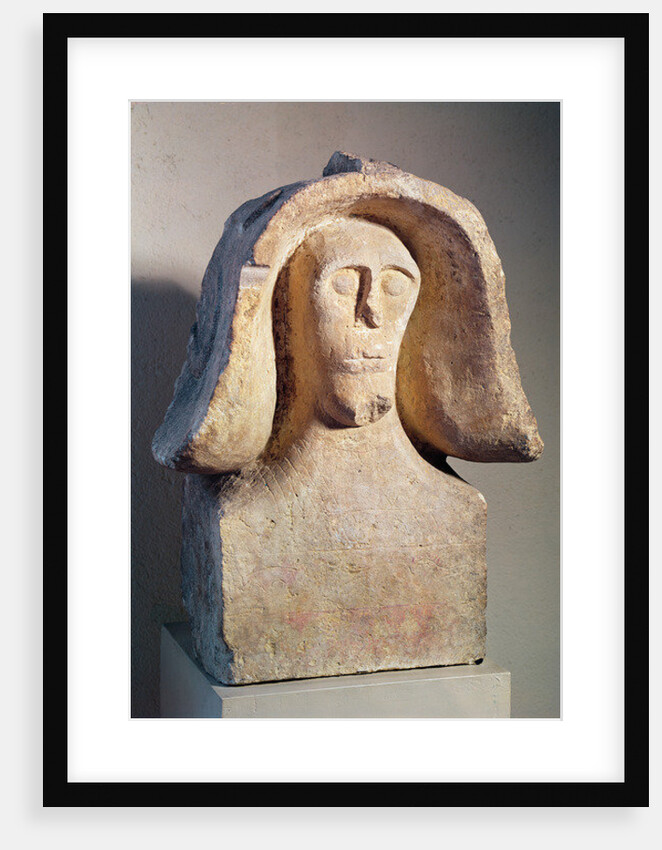 Bust of a Warrior by Gaulish Gaulish