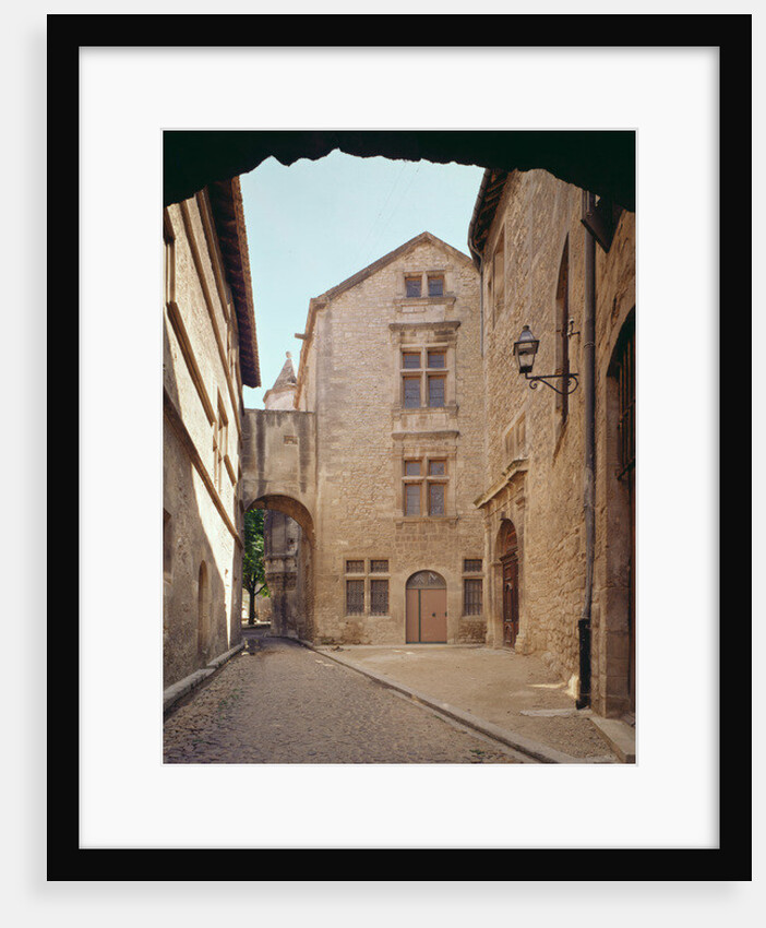 A street in Saint-Remy-de-Provence by Anonymous