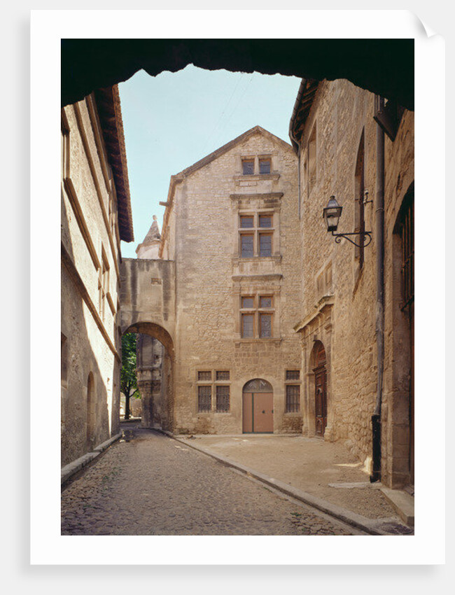 A street in Saint-Remy-de-Provence by Anonymous