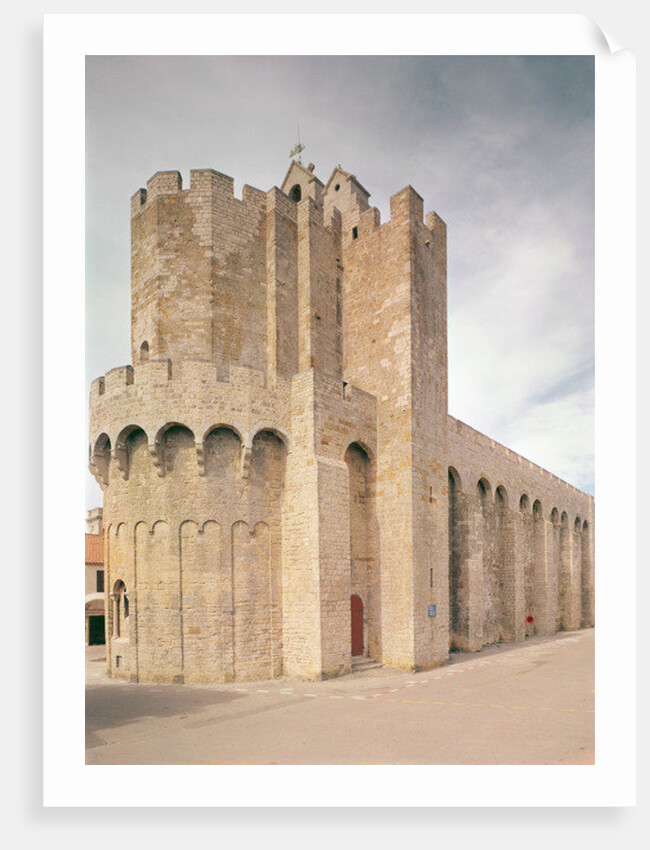 The church of Les Saintes-Maries-de-la-Mer by Anonymous