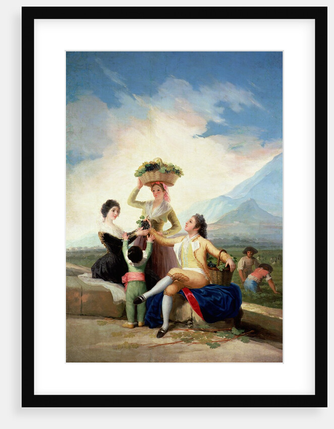 Autumn, or The Grape Harvest, 1786-87 by Francisco Jose de Goya y Lucientes