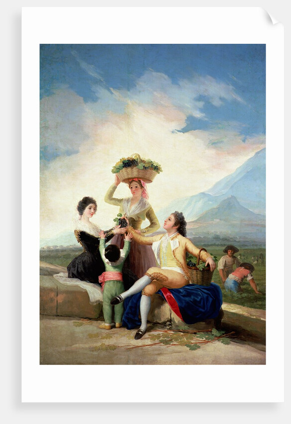 Autumn, or The Grape Harvest, 1786-87 by Francisco Jose de Goya y Lucientes