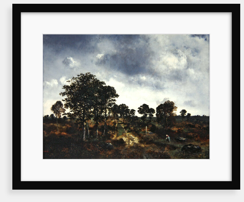 Landscape by Narcisse Virgile Diaz de la Pena