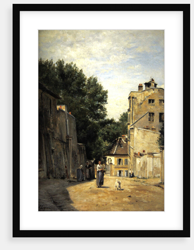Saint-Vincent Street, Montmartre by Stanislas Victor Edouard Lepine