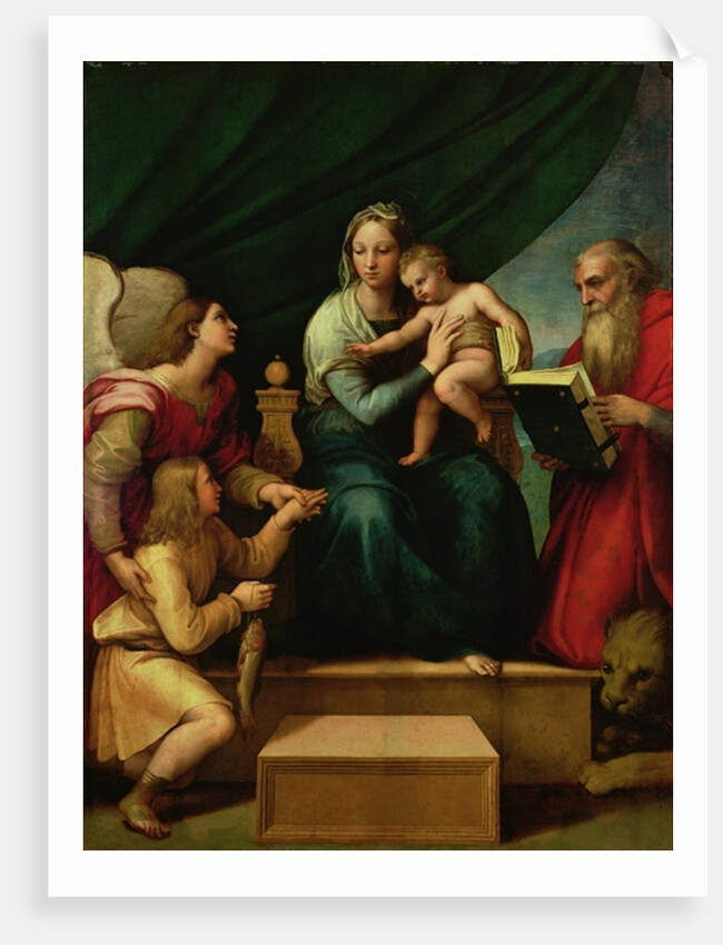 The Madonna of the Fish c.1513 by Raphael