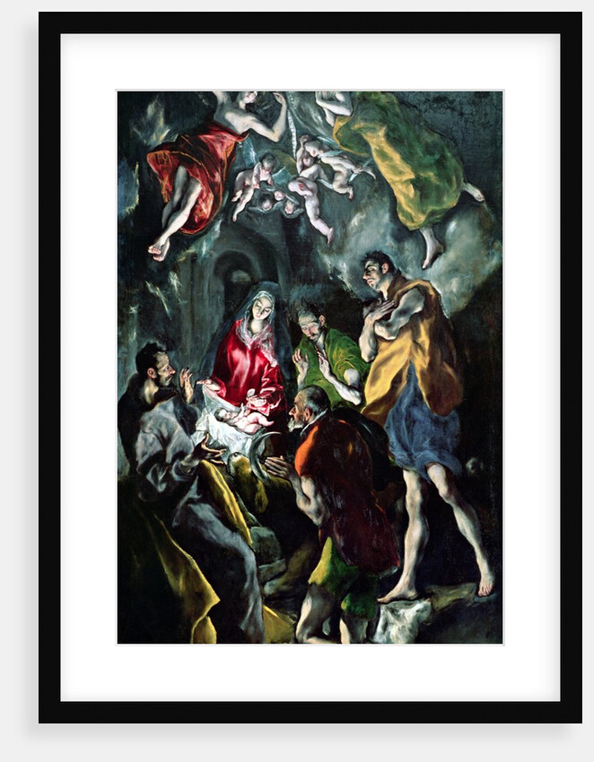 The Adoration of the Shepherds by El Greco