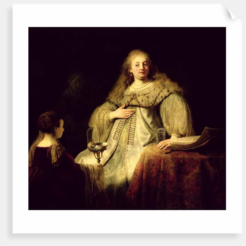 Judith at the Banquet of Holofernes, 1634 by Rembrandt Harmensz. van Rijn