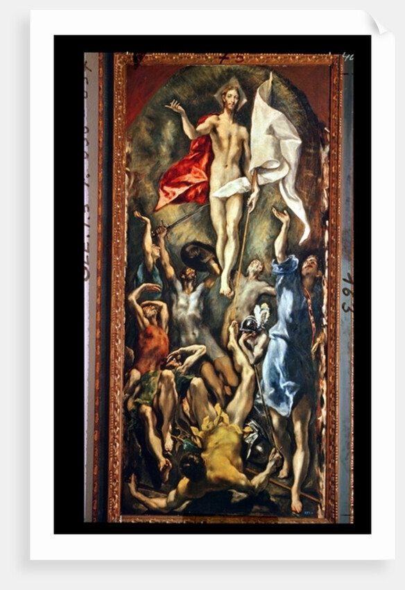 The Resurrection, 1584-94 by El Greco