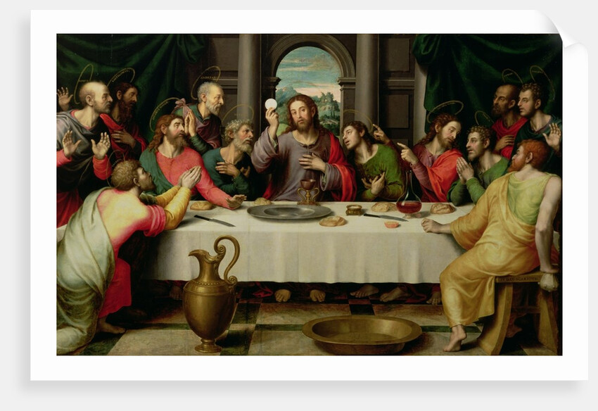 The Last Supper by Vicente Juan Macip
