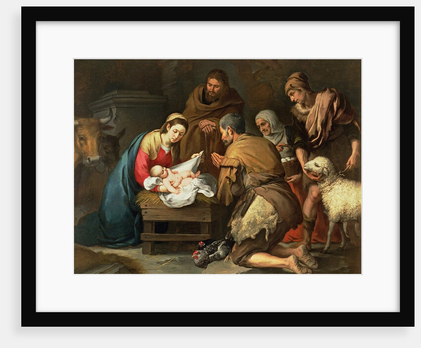 The Adoration of the Shepherds, c.1650 by Bartolome Esteban Murillo