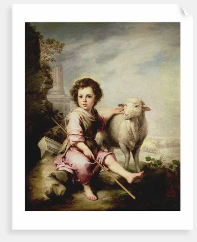 The Good Shepherd, c.1650 by Bartolome Esteban Murillo