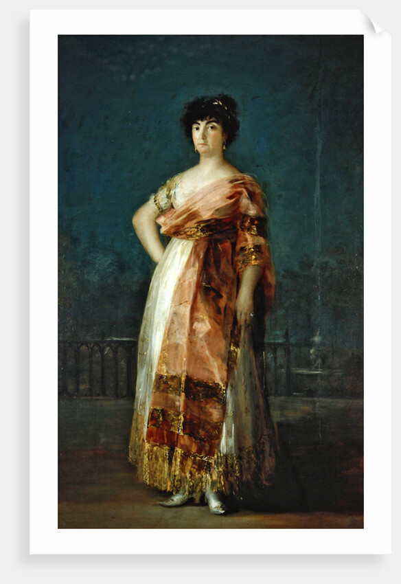 Portrait of La Tirana, Maria Fernandez, c.1792 by Francisco Jose de Goya y Lucientes