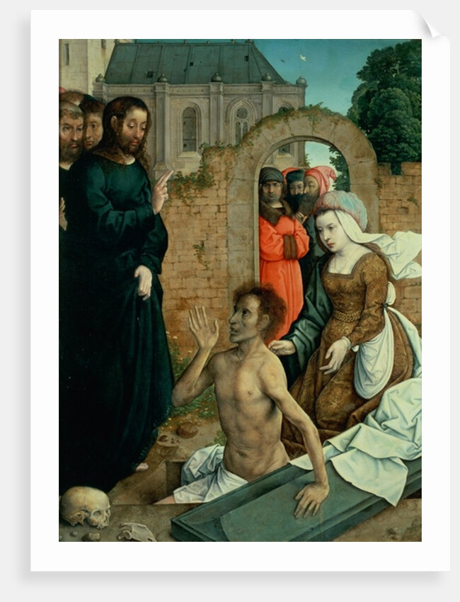 The Resurrection of Lazarus by Juan de Flandes