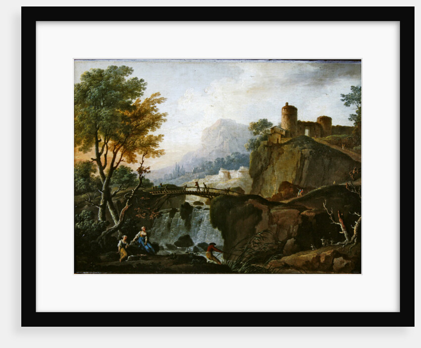 Landscape, 1766 by Charles Francois Lacroix de Marseille
