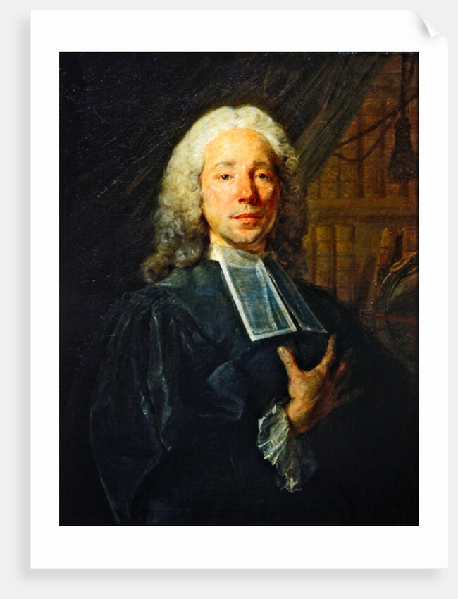 Portrait of Daniel Jousse by Jean-Baptiste Perronneau