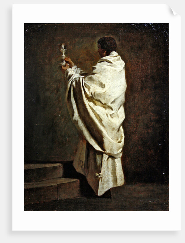 Deacon holding a chalice, c.1743-47 by Pierre Subleyras