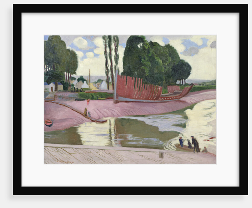 Landerneau River, 1924 by Maurice Denis