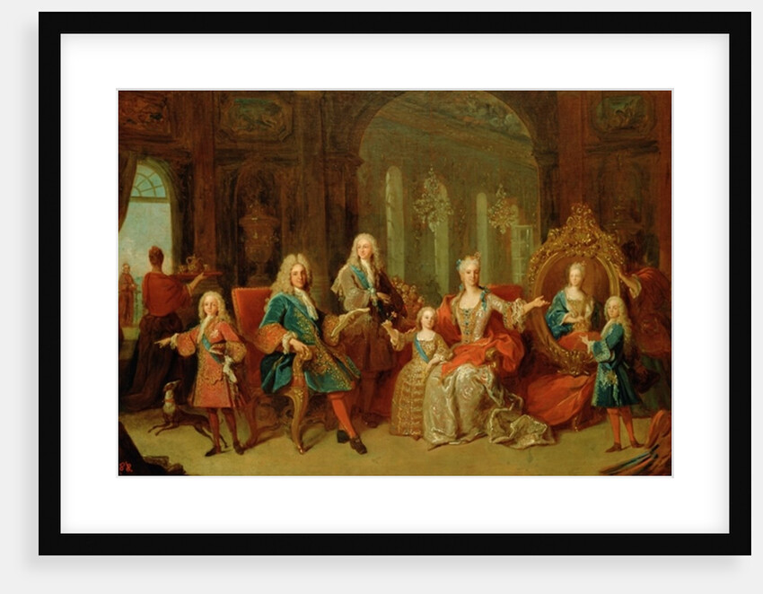 The Family of Philip V of Bourbon, c.1722 by Jean Ranc