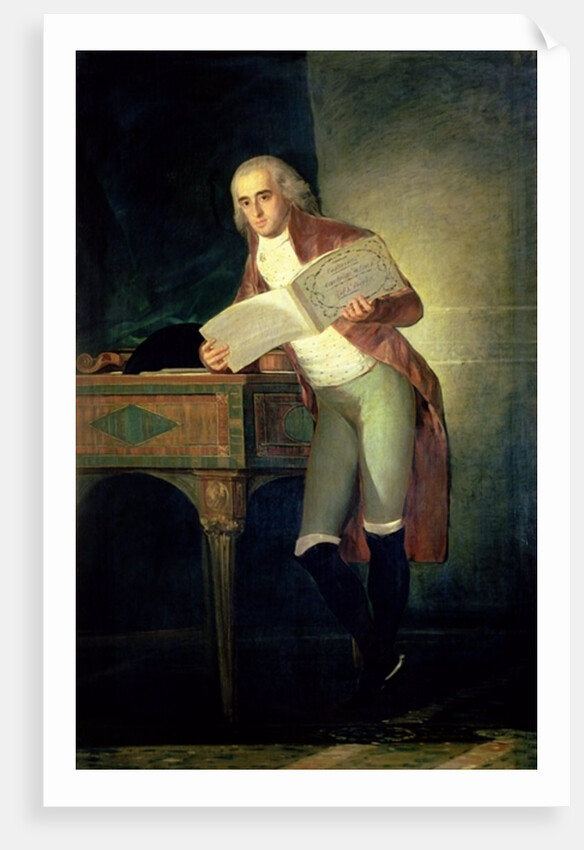 Don Jose Alvarez de Toledo y Gonzaga, XIII Duque de Alba and XI Marques de Villafranca, 1795 by Francisco Jose de Goya y Lucientes