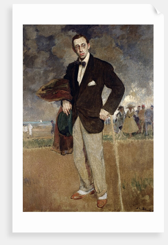 Portrait of Igor Stravinsky 1915 by Jacques-Emile Blanche