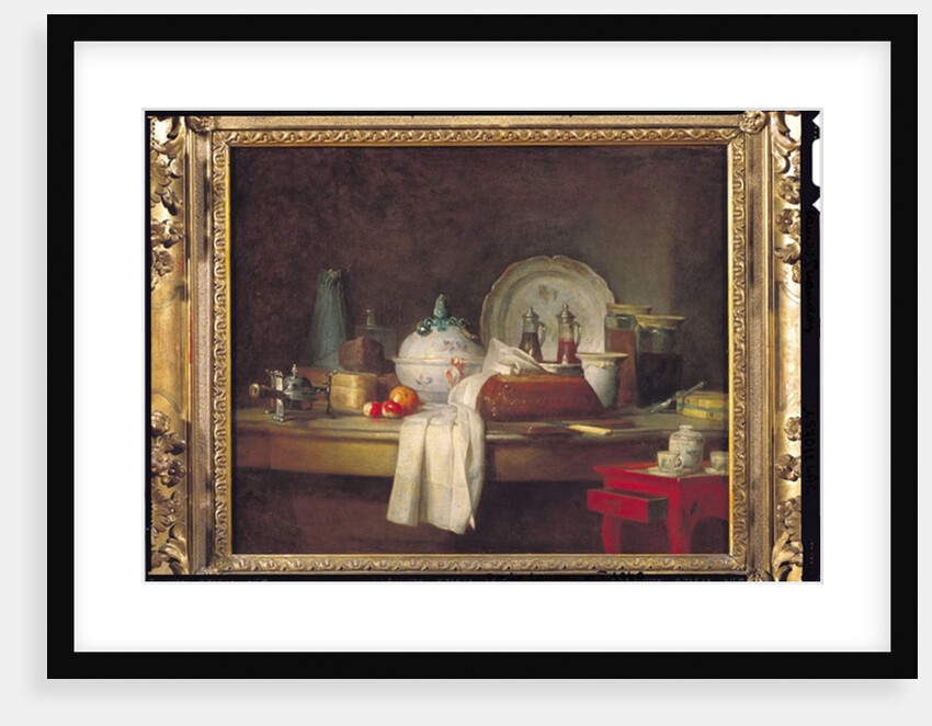 The Officers' Mess or The Remains of a Lunch, 1763 by Jean-Baptiste Simeon Chardin