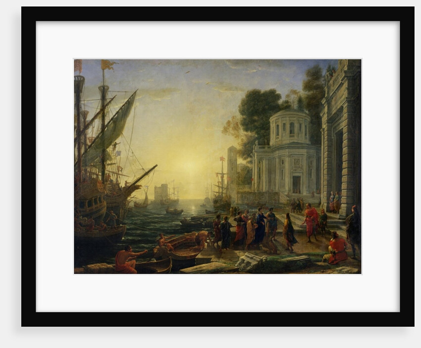 Cleopatra Disembarking at Tarsus, 1642 by Claude Lorrain
