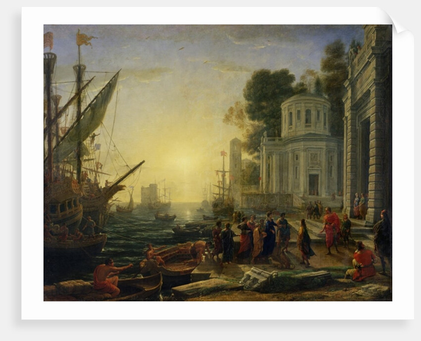 Cleopatra Disembarking at Tarsus, 1642 by Claude Lorrain