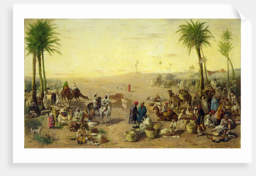 Arab Market by J. Cruciani