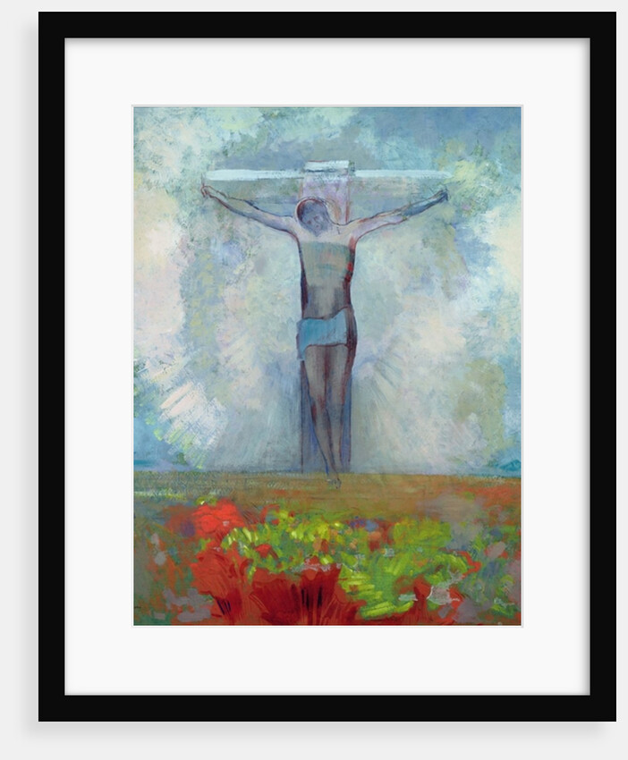The Crucifixion, c.1910 by Odilon Redon