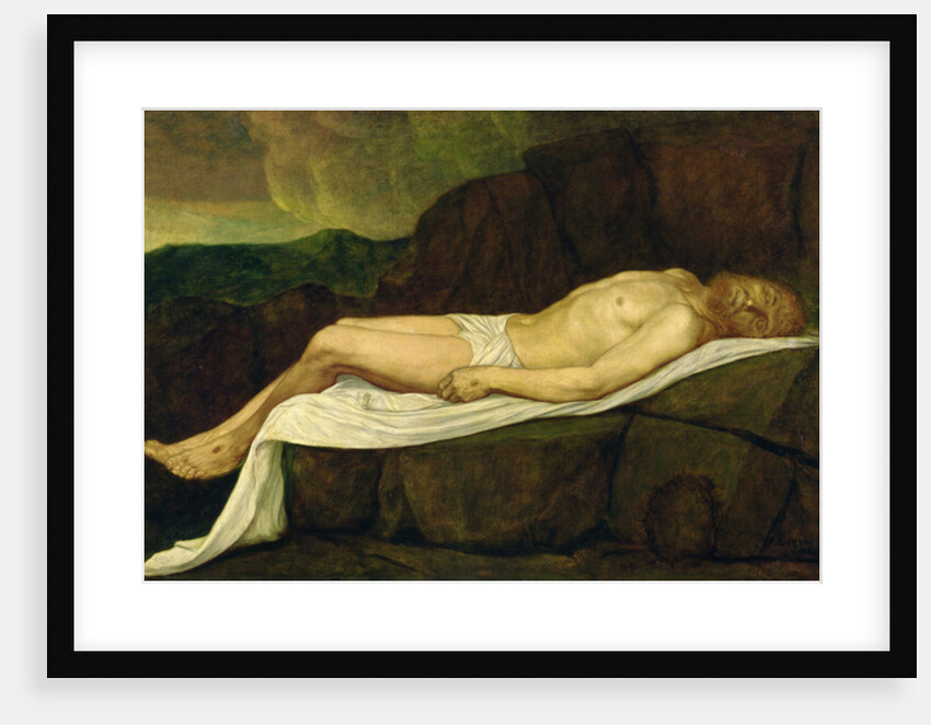 The Dead Christ, 1888 by Alphonse Legros