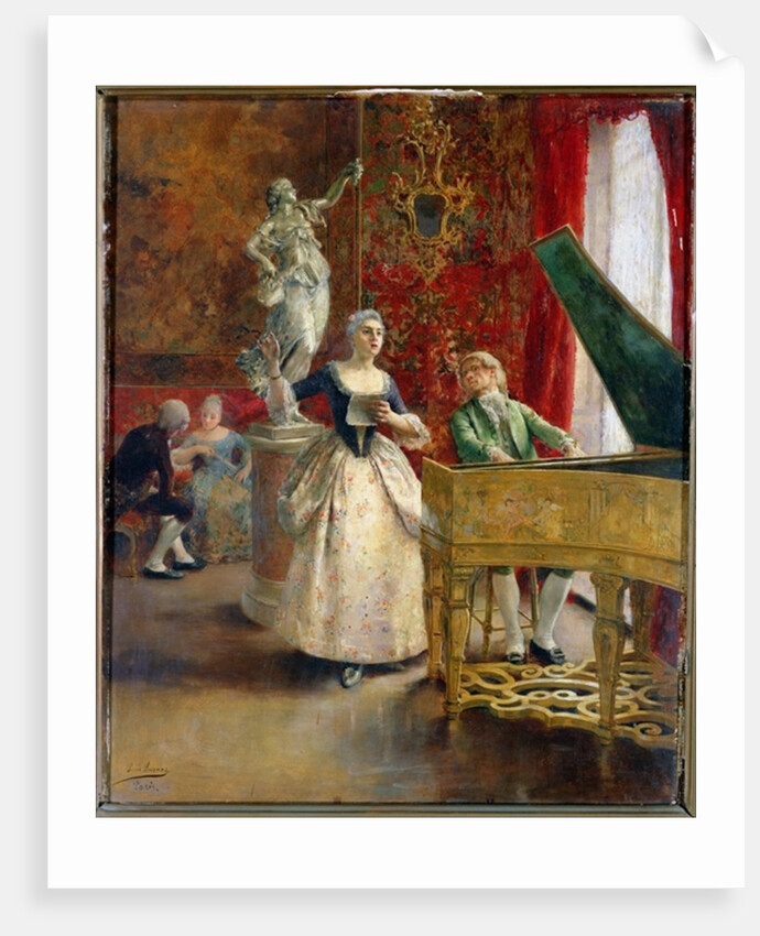 The Concert, before 1908 by Luis Jimenez y Aranda