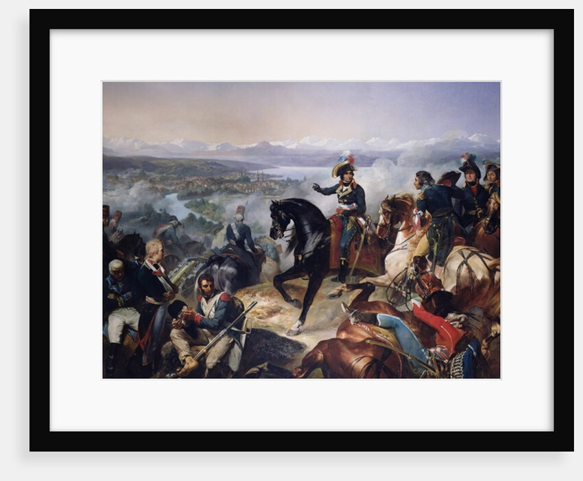 The Battle of Zurich, 25th September 1799, 1837 by Francois Bouchot
