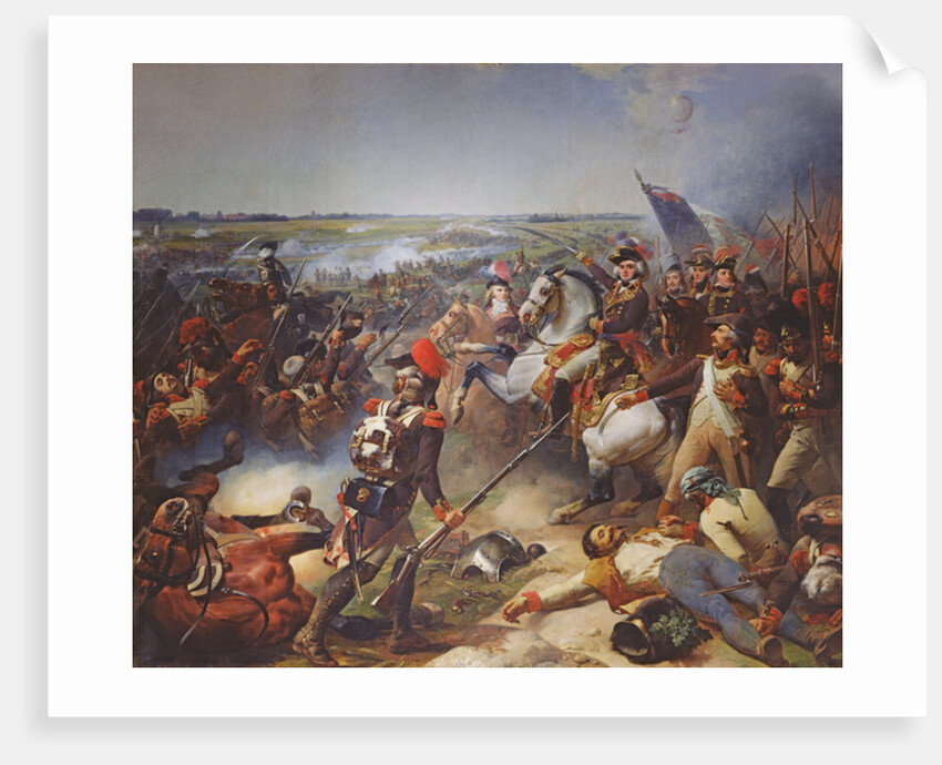 Battle of Fleurus, 26th June 1794, 1837 by Jean Baptiste Mauzaisse