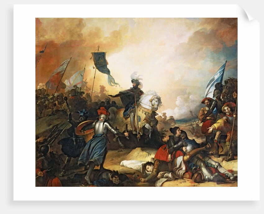 The Battle of Marignan, 14th September 1515, 1836 by Alexandre Evariste Fragonard