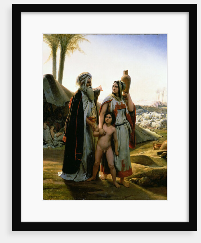 Abraham Turning Away Hagar, 1837 by Emile Jean Horace Vernet