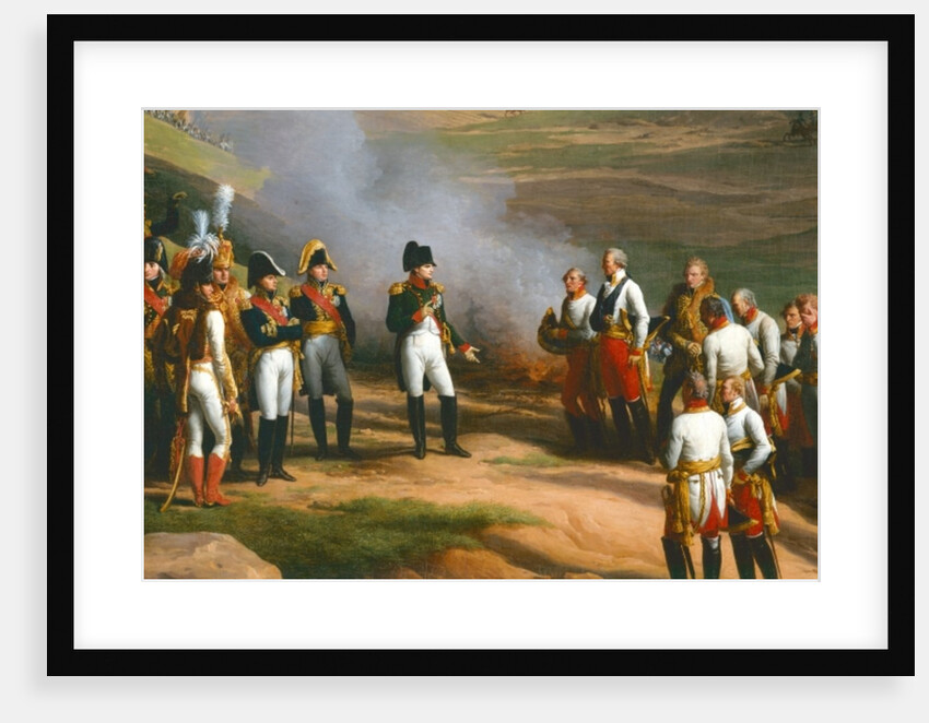 Detail from The Surrender of Ulm, 20th October, 1805 - Napoleon and the Austrian generals, 1815 by Charles Thevenin