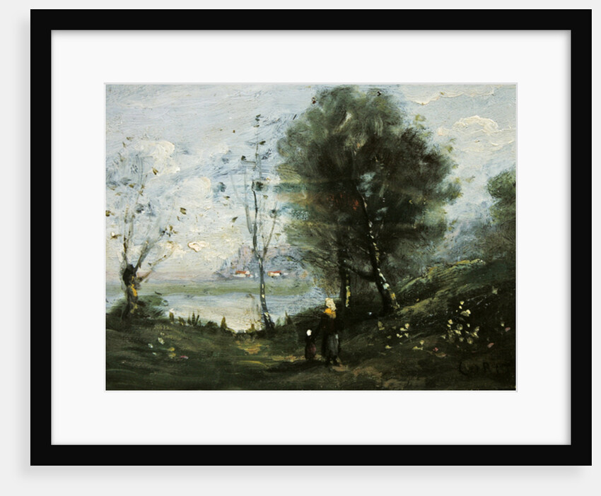 Landscape by Jean Baptiste Camille Corot