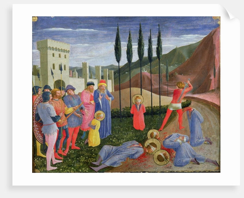 The Martyrdom of St. Cosmas and St. Damian by Fra Angelico