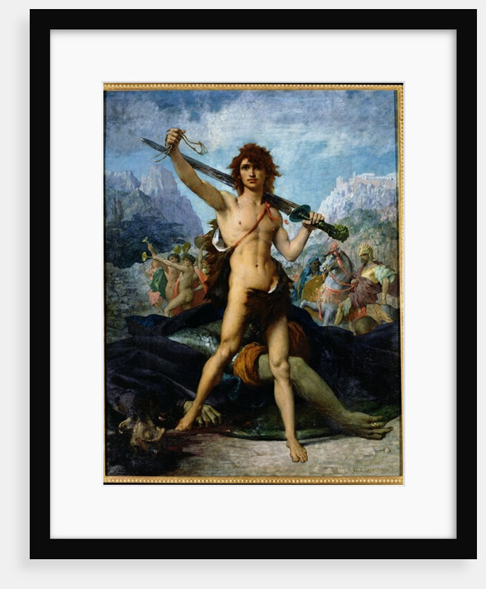 David Triumphant, 1874 by Jules Elie Delaunay