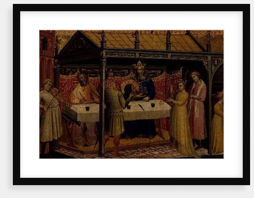 Herod's Banquet by (c.1370-1425) Lorenzo Monaco