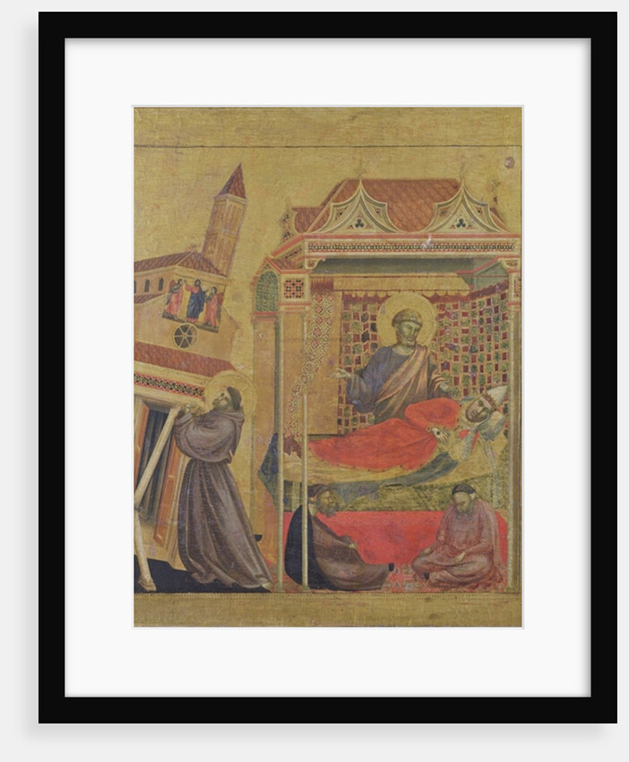 The Vision of Pope Innocent III, c.1295-1300 by Giotto