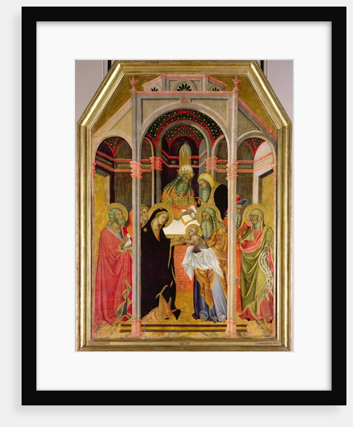The Presentation in the Temple by also Manfredi de Battilori Bartolo di Fredi